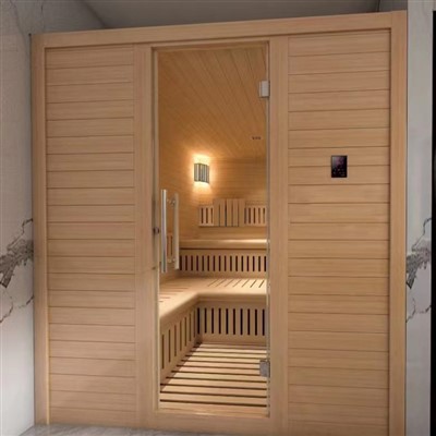 屋外湿式サウナ